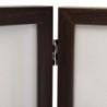 Dreifach-Bilderrahmen Collage Dunkelbraun 28x18 cm+2x(13x18 cm)