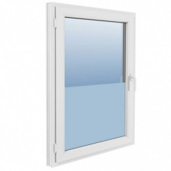 Fensterfolie Sichtschutzfolie Milchglas Selbstklebend 0,9×20 m