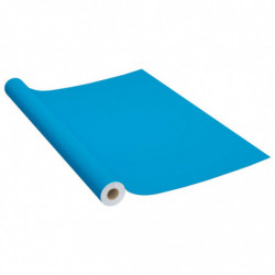 Möbelfolien Selbstklebend 2 Stk. Azurblau 500x90 cm PVC