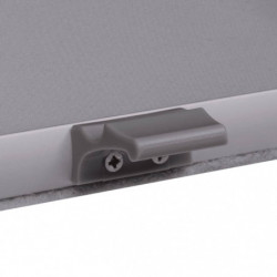 131272 Blackout Roller Blinds Grey P08/408