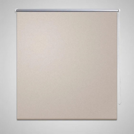 Verdunkelungsrollo Verdunklungsrollo 100 x 230 cm beige