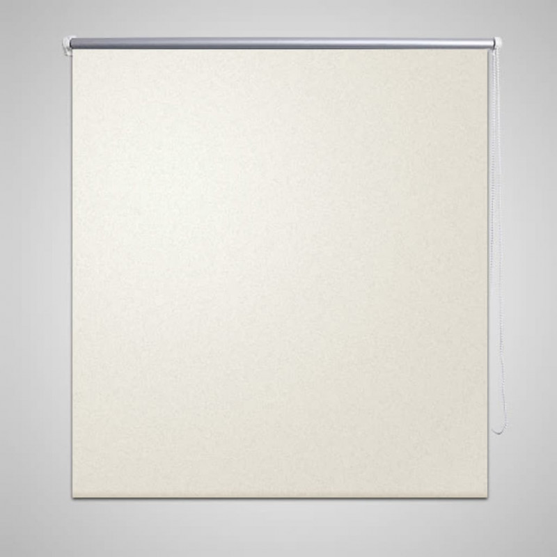 Verdunkelungsrollo Rollo 120 x 230 cm creme