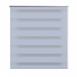 Doppelrollo Seitenzug 100 x 175 cm weiß