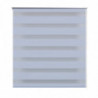 Doppelrollo Seitenzug 100 x 175 cm weiß