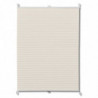 Plissee Faltrollo Rollo Plisseerollo 80x100cm Creme