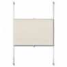 Plissee Faltrollo Rollo Plisseerollo 80x100cm Creme