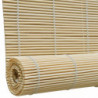 Naturfarbenes Bambusrollo 140 x 160 cm