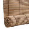 Braunes Bambusrollo 120 x 220 cm
