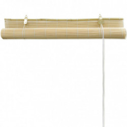 Bambusrollo 140x220 cm Natur