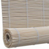 Rollos 4 Stk. Natürlicher Bambus 120 x 160 cm