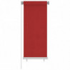 Außenrollo 60x140 cm Rot HDPE