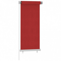 Außenrollo 60x140 cm Rot HDPE