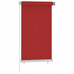 Außenrollo 80x140 cm Rot HDPE