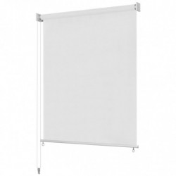Außenrollo 120 x 140 cm Weiß