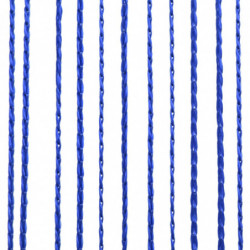 Fadenvorhänge 2 Stk. 100 x 250 cm Blau