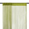 Fadenvorhänge 2 Stk. 140 x 250 cm Grün