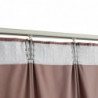 Verdunkelungsvorhang mit Haken Samt Antik-Rosa 290 x 245 cm