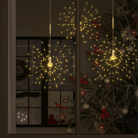Feuerwerk-Lichterketten 4 Stk. Warmweiß 20 cm 560 LEDs