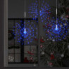 Feuerwerk-Lichterketten 10 Stk. Blau 20 cm 1400 LEDs