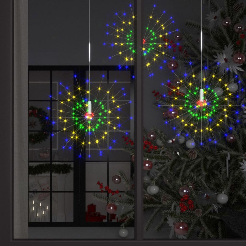 Feuerwerk-Lichterketten Mehrfarbig 20 cm 140 LEDs