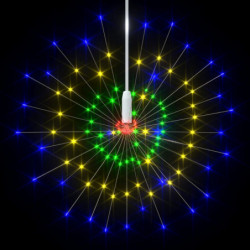 Feuerwerk-Lichterketten 4 Stk. Mehrfarbig 20 cm 560 LEDs