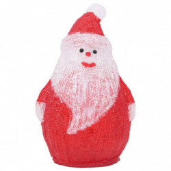 3-tlg. LED Weihnachtsfiguren-Set Acryl für drinnen und draußen