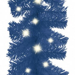 Weihnachtsgirlande mit LED-Lichtern 5 m Blau