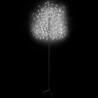 Weihnachtsbaum 220 LEDs Kaltweißes Licht Kirschblüten 220 cm