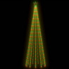 Weihnachtsbaum Kegelform 752 Bunte LEDs Deko 160x500 cm