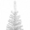 Künstlicher Weihnachtsbaum mit LEDs & Schmuck L 240 cm Weiß