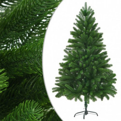 Künstlicher Weihnachtsbaum mit LEDs & Kugeln 210 cm Grün