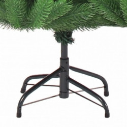 Künstlicher Weihnachtsbaum Nordmann LED & Kugeln Grün 150 cm