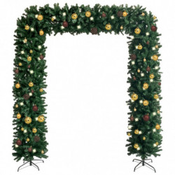 Weihnachtsgirlande mit LEDs...