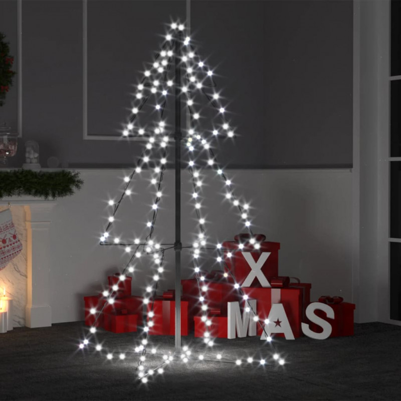 Weihnachtskegelbaum 160 LEDs Indoor Outdoor 78x120 cm