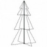 Weihnachtskegelbaum 160 LEDs Indoor Outdoor 78x120 cm