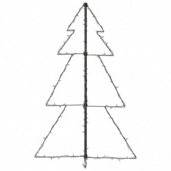 Weihnachtskegelbaum 160 LEDs Indoor Outdoor 78x120 cm