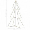 Weihnachtskegelbaum 240 LEDs Indoor Outdoor 118x180 cm