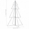 Weihnachtsbaum Kegelform 240 LEDs Indoor und Outdoor 118x180 cm