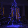 Weihnachtsbaum Kegelform 240 LEDs Innen- und Außenbereich 118x180 cm