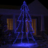 Weihnachtsbaum Kegelform 360 LEDs Innen- und Außenbereich 143x250 cm