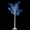 Weihnachtsbaum 120 LEDs 1,2 m Blau Weide Indoor Outdoor