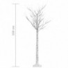 Weihnachtsbaum 140 LEDs 1,5 m Warmweiß Weide Indoor Outdoor