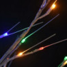 Weihnachtsbaum 140 LEDs 1,5 m Mehrfarbig Weide Indoor Outdoor