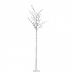 Weihnachtsbaum 200 LEDs 2,2 m Kaltweiß Weide Indoor Outdoor