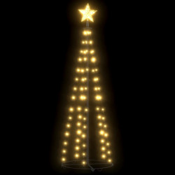 LED-Weihnachtskegelbaum Warmweiß 70 LEDs Dekoration 50x120 cm