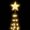 LED-Weihnachtskegelbaum Warmweiß 70 LEDs Dekoration 50x120 cm