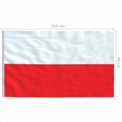 Flagge Polens 90 x 150 cm