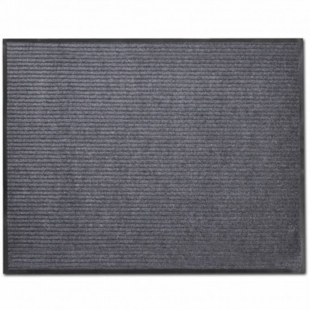 Fußmatte PVC Grau 90x120 cm