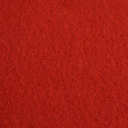 Messeteppich Glatt 1x24 m Rot
