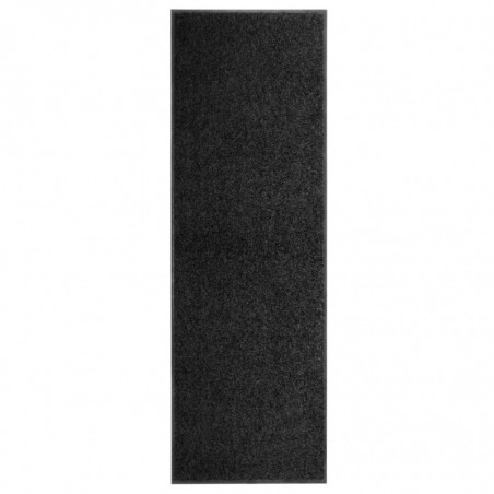 Fußmatte Waschbar Schwarz 60x180 cm